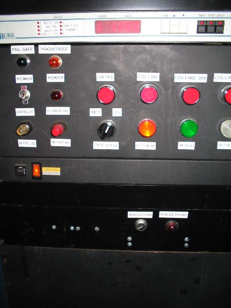 Transmitter switching console